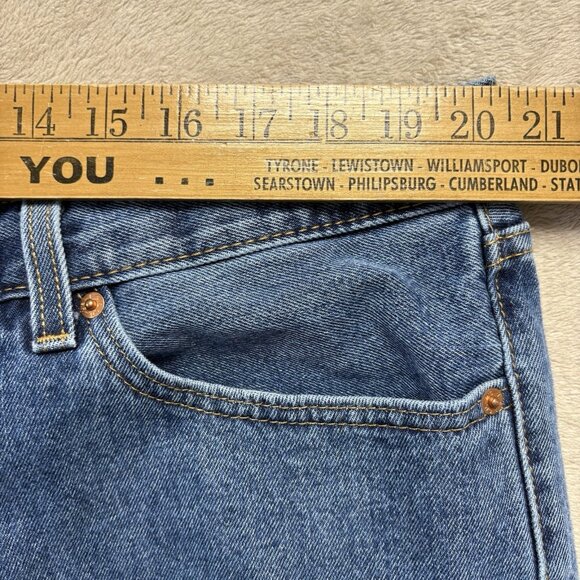 Levi's Jeans Mens 42x30 550 Relaxed Fit Jeans Medium Wash Denim‎ Classic Style - Picture 3 of 12